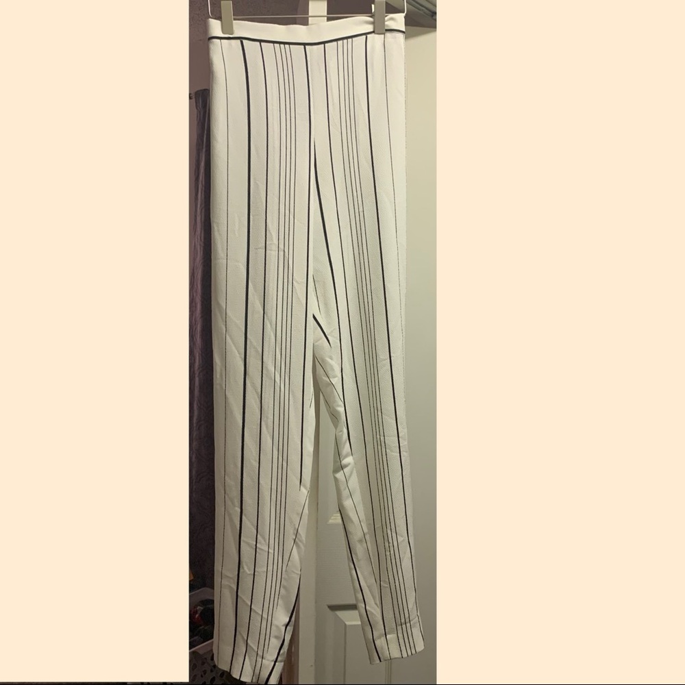 Vince Camuto Wide Leg Striped Pants